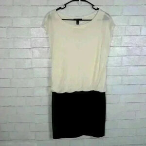 MNG Casual Color Block Mini Dress F21